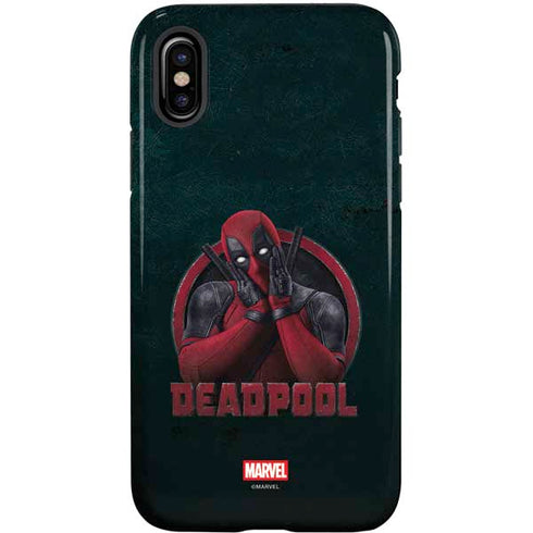 Marvel Deadpool Legacy Surprised Deadpool iPhone X Pro Case