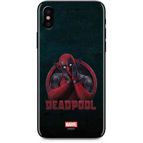 Marvel Deadpool Legacy Surprised Deadpool iPhone X Skin