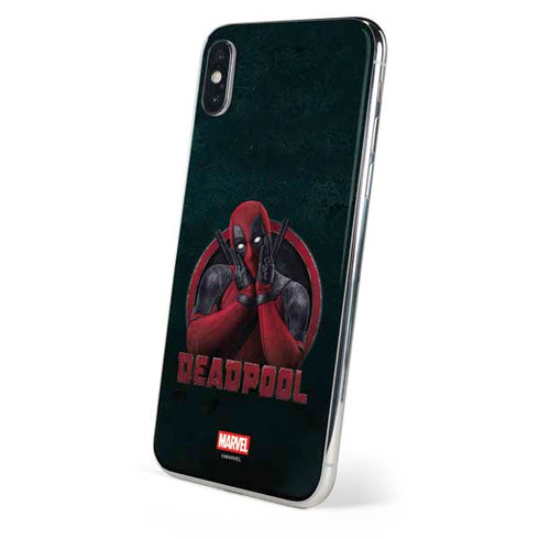 Marvel Deadpool Legacy Surprised Deadpool iPhone X Skin