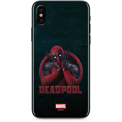 Marvel Deadpool Legacy Surprised Deadpool iPhone XS Max Skin