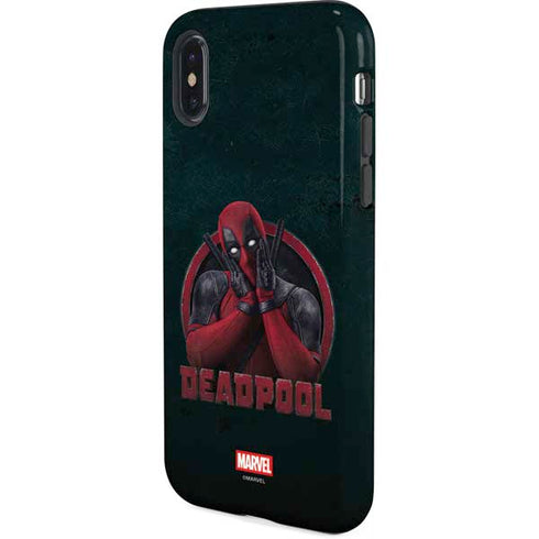 Marvel Deadpool Legacy Surprised Deadpool iPhone XS Pro Case