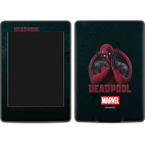 Marvel Deadpool Legacy Surprised Deadpool Amazon Kindle Skin