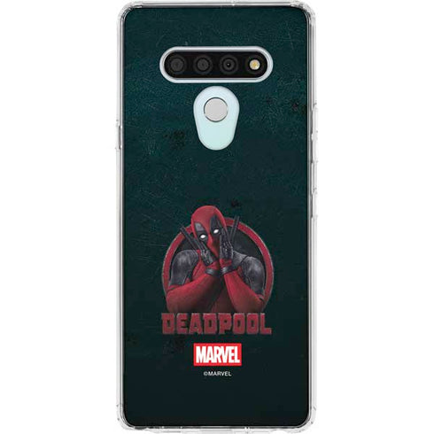 Marvel Deadpool Legacy Surprised Deadpool LG Stylo 6 Clear Case
