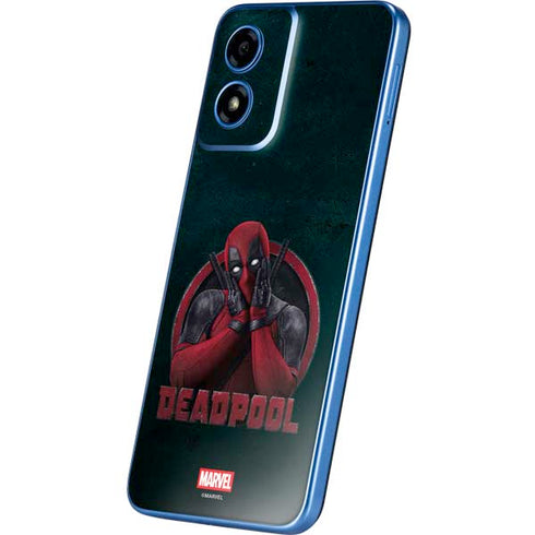 Marvel Deadpool Legacy Surprised Deadpool Moto G Play 4G (2024) Skin