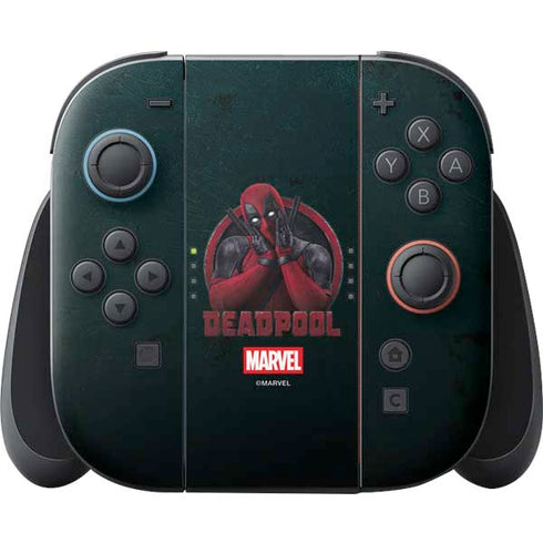 Marvel Deadpool Legacy Surprised Deadpool Nintendo Switch 2 (2025) Joy-Con Controller Skin