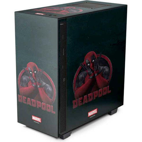 Marvel Deadpool Legacy Surprised Deadpool NZXT H510 Compact ATX Mid-Tower Case Skin