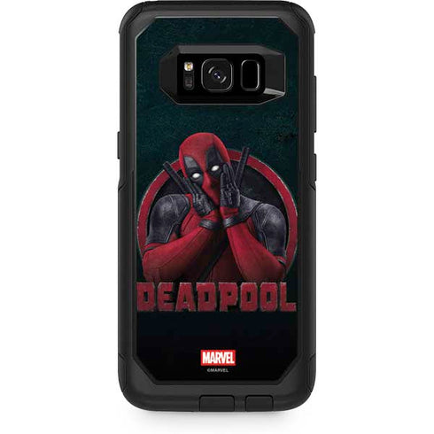 Marvel Deadpool Legacy Surprised Deadpool Otterbox Commuter Galaxy Skin