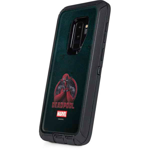 Marvel Deadpool Legacy Surprised Deadpool Otterbox Defender Galaxy Skin