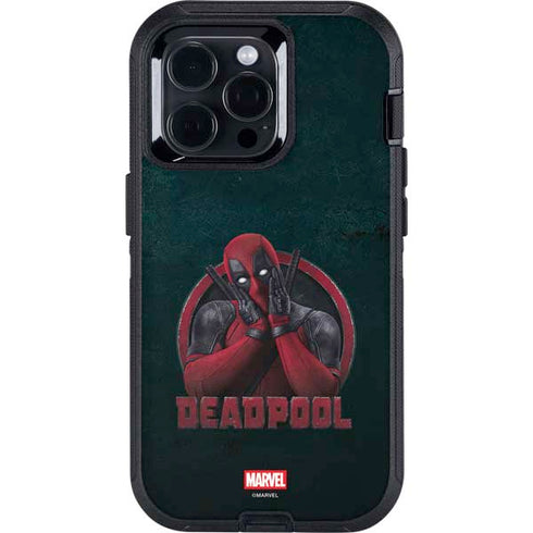 Marvel Deadpool Legacy Surprised Deadpool Otterbox Defender iPhone Skin