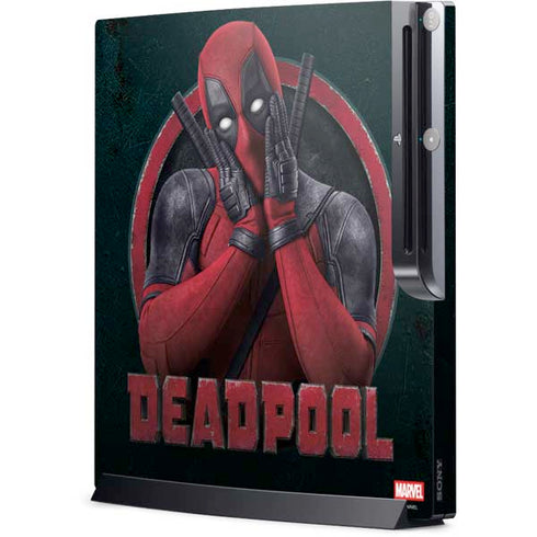 Marvel Deadpool Legacy Surprised Deadpool Playstation 3 & PS3 Slim Skin