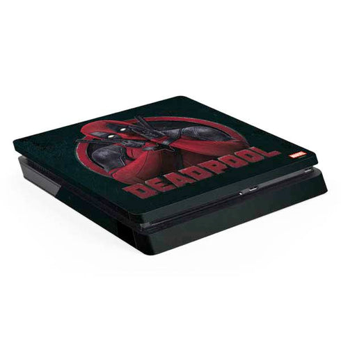 Marvel Deadpool Legacy Surprised Deadpool PS4 Slim Skin