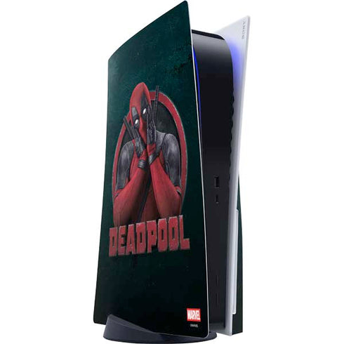 Marvel Deadpool Legacy Surprised Deadpool PlayStation PS5 Skins