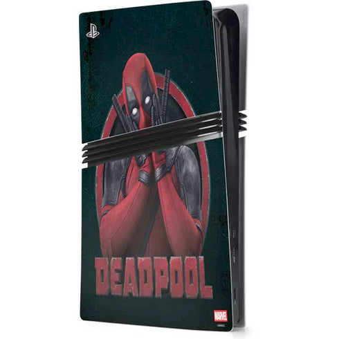 Marvel Deadpool Legacy Surprised Deadpool PlayStation PS5 Skins