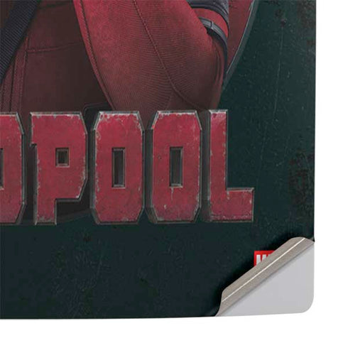 Marvel Deadpool Legacy Surprised Deadpool PS5 Pro Console Skin