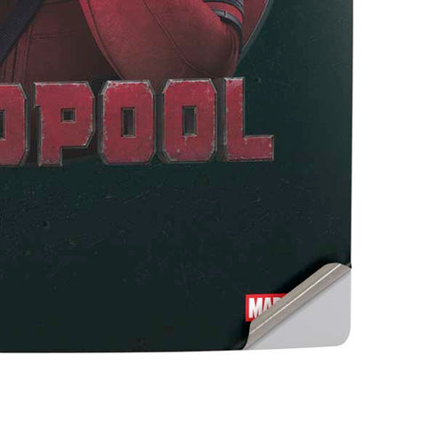 Marvel Deadpool Legacy Surprised Deadpool PS5 Slim Disk Console Skin