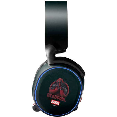 Marvel Deadpool Legacy Surprised Deadpool SteelSeries Arctis 3 Skin