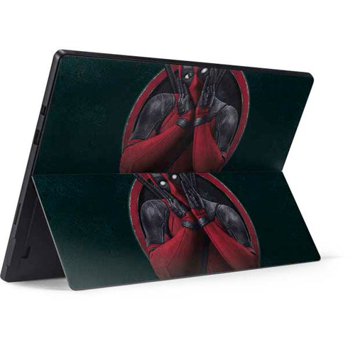 Marvel Deadpool Legacy Surprised Deadpool Surface Pro 7 Skin