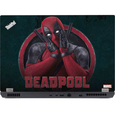 Marvel Deadpool Legacy Surprised Deadpool Lenovo ThinkPad Skin