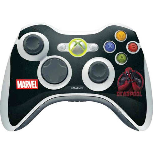 Marvel Deadpool Legacy Surprised Deadpool Xbox 360 Wireless Controller Skin
