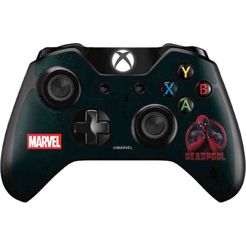 Marvel Deadpool Legacy Surprised Deadpool Xbox One Controller Skin