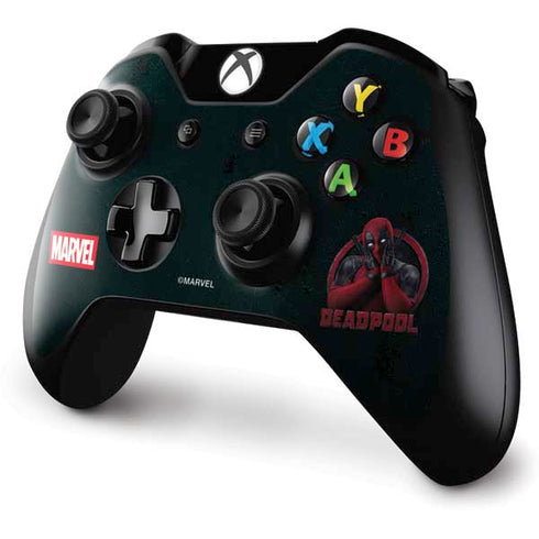 Marvel Deadpool Legacy Surprised Deadpool Xbox One Controller Skin