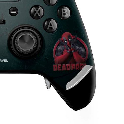 Marvel Deadpool Legacy Surprised Deadpool Xbox One Elite Controller Skin