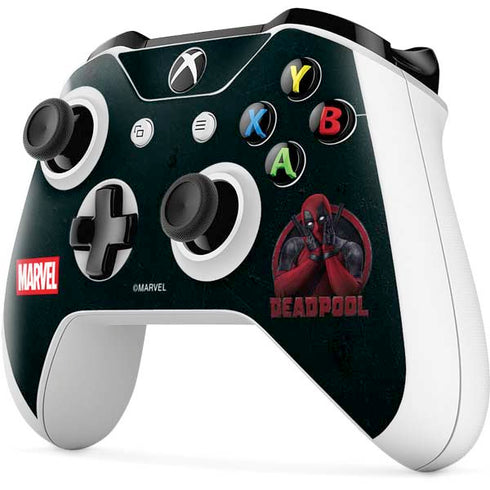 Marvel Deadpool Legacy Surprised Deadpool Xbox One S All-Digital Edition Bundle Skin