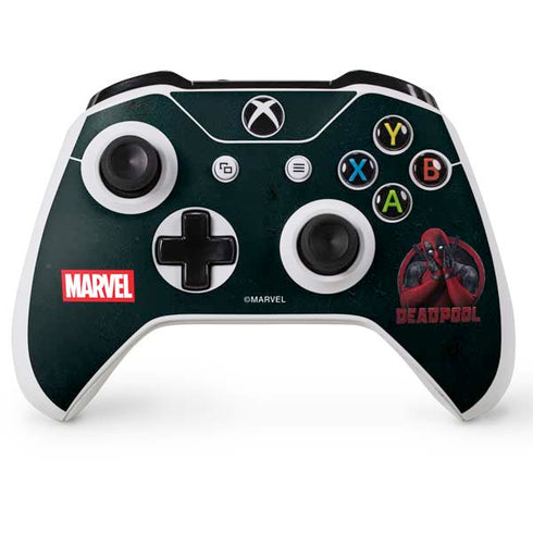 Marvel Deadpool Legacy Surprised Deadpool Xbox One S Controller Skin