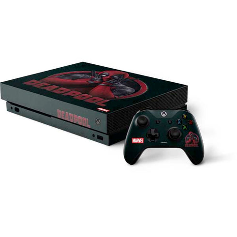 Marvel Deadpool Legacy Surprised Deadpool Xbox One Skins