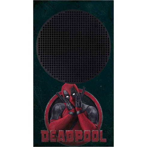 Marvel Deadpool Legacy Surprised Deadpool Xbox Series S Console Skin
