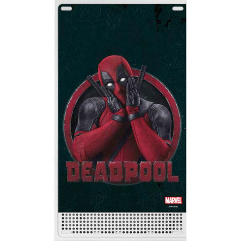 Marvel Deadpool Legacy Surprised Deadpool Xbox Series S Console Skin