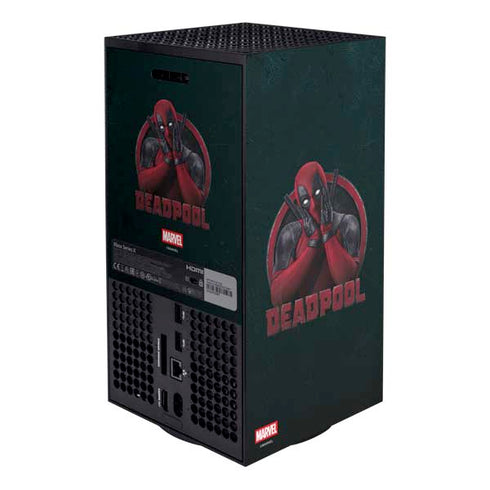 Marvel Deadpool Legacy Surprised Deadpool Xbox Series X Bundle Skin
