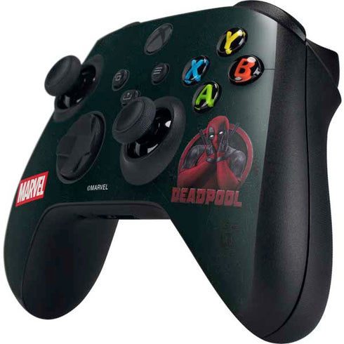 Marvel Deadpool Legacy Surprised Deadpool Xbox Series X Controller Skin