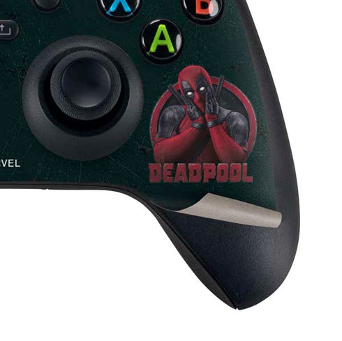 Marvel Deadpool Legacy Surprised Deadpool Xbox Series X Controller Skin