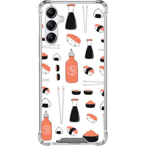 Sushi Foodie Gabb Phone 4 Clear Case
