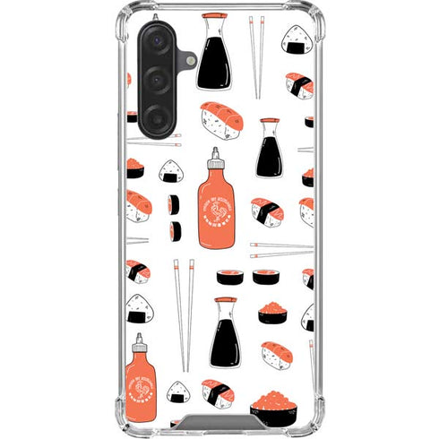 Sushi Foodie Galaxy A17 Clear Case
