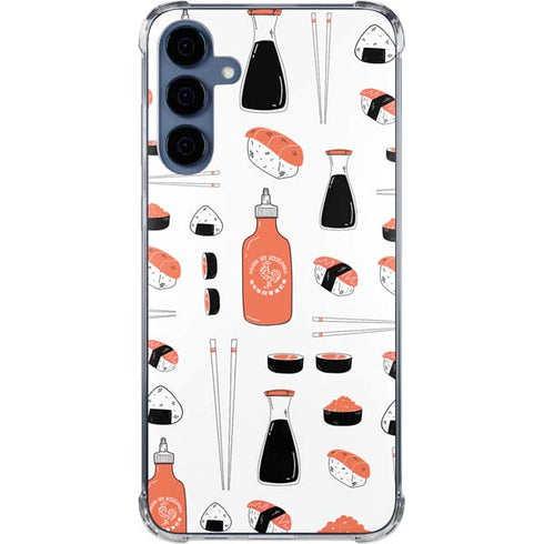 Sushi Foodie Galaxy A55 5G Clear Case