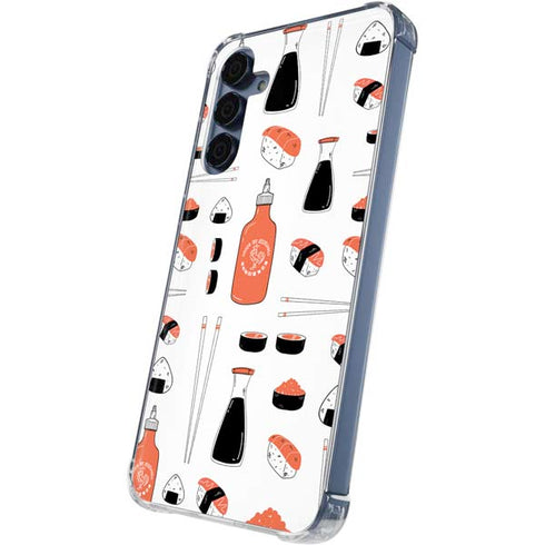 Sushi Foodie Galaxy A55 5G Clear Case