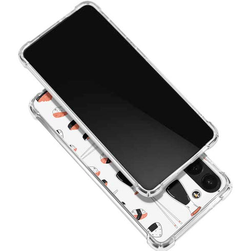 Sushi Foodie Galaxy S24 FE Clear Case