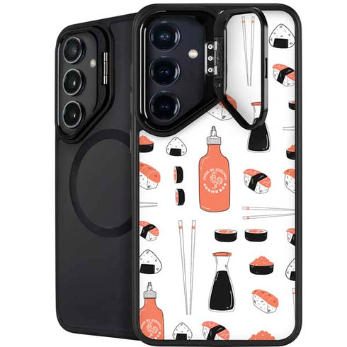 Sushi Foodie Galaxy S25 Kickstand Case