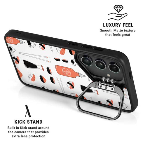 Sushi Foodie Galaxy S25 Kickstand Case