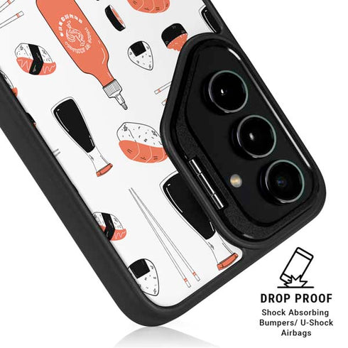 Sushi Foodie Galaxy S25 Kickstand Case