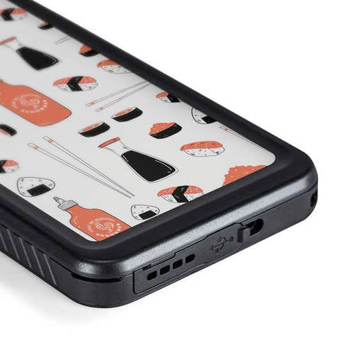 Sushi Foodie Galaxy S24 Waterproof Case