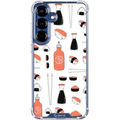 Sushi Foodie Galaxy S25 Clear Case