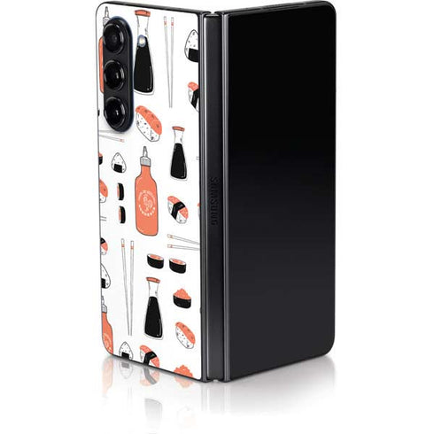 Sushi Foodie Galaxy Z Fold5 5G Skin