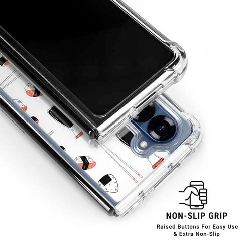 Sushi Foodie Galaxy Z Fold6 Clear Case