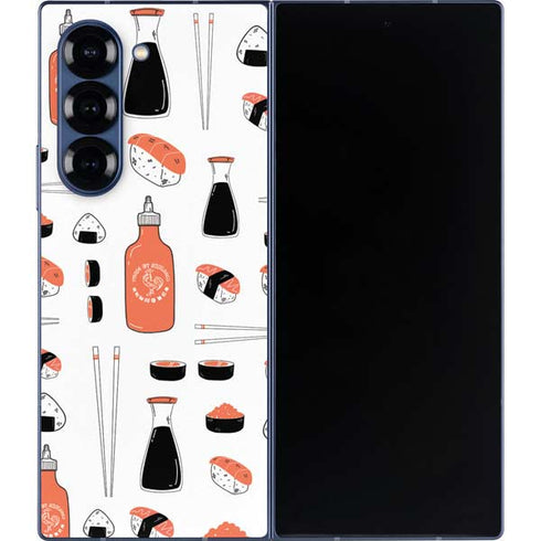 Sushi Foodie Galaxy Z Fold6 Skin