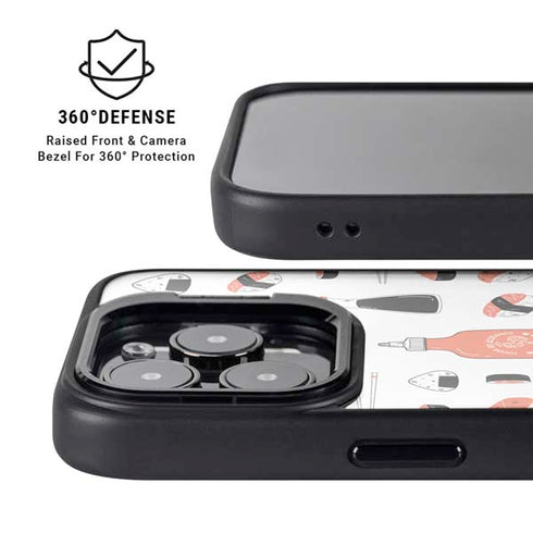 Sushi Foodie iPhone 14 Pro Max Kickstand Case