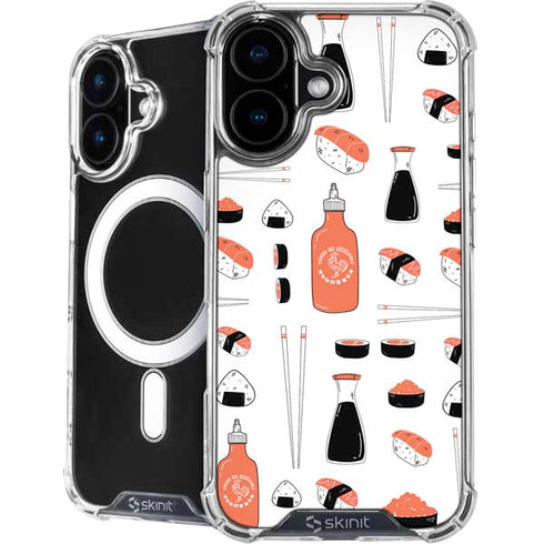 Sushi Foodie iPhone 16 MagSafe Case