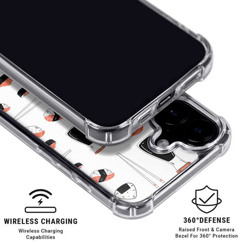 Sushi Foodie iPhone 16 MagSafe Case